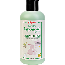 Купить Pigeon Молочко для тела Natural Botanical Baby Milky Lotion 200 мл 1 шт цена