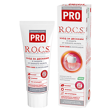 Купить R.O.C.S. PRO Зубная паста Gum Care & Antiplaque 74 г 1 шт цена