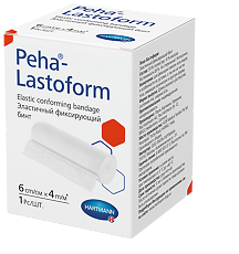Купить Бинт Пеха-Ластоформ/Peha-Lastoform эластичный фиксирующий 6 см х 4 м 1 шт цена