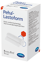Купить Бинт Пеха-Ластоформ/Peha-Lastoform эластичный фиксирующий 8 см х 4 м 1 шт цена