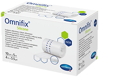 Купить Пластырь Омнификс Силикон/Omnifix Silicone фиксирующий 10 см х 5 м 1 шт цена