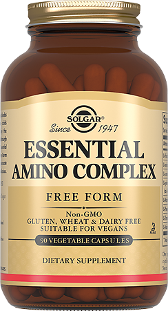 Изображение товара Solgar Комплекс основных аминокислот / Essential Amino Complex Vegetable Capsules капсулы массой 843 мг 90 шт