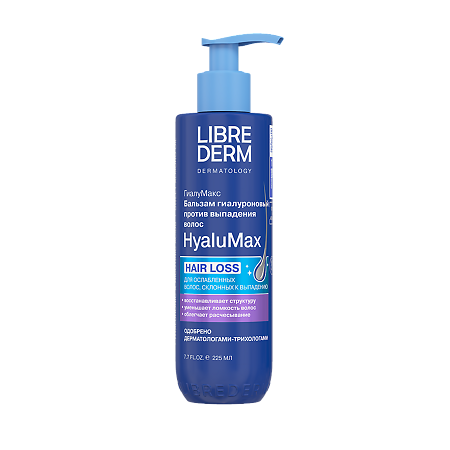 Изображение товара Либридерм (Librederm) HyaluMax Бальзам гиалуроновый против выпадения волос 225 мл 1 шт
