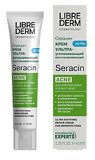 Купить Librederm Seracin Крем Ультра-успокаивающий восстанавливающий уход против несовершенств 40 мл 1 шт цена