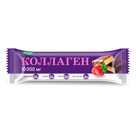 Коллаген Эвалар 10000 мг батончик 50 г 1 шт