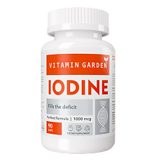 Купить Vitamin Garden Йод/Iodine 1000 мкг капсулы массой 400 мг 90 шт цена