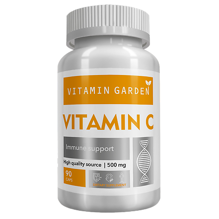 Vitamin Garden Витамин С/Vitamin C 500 мг капсулы массой 710 мг 90 шт