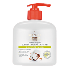 Купить Красная линия Жидкое мыло для интимной гигиены Хлопок 250 мл 1 шт цена