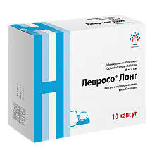 Купить Левросо Лонг капсулы с модифицированным высвобождением 25 мг+3 мг 10 шт цена