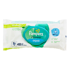 Купить Салфетки влажные Памперс (Pampers) детские Harmonie Aqua 48 шт цена