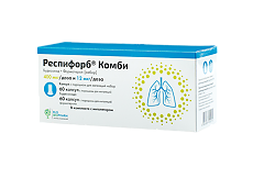Изображение товара Респифорб Комби капсул с порошком для ингаляций 400 мкг+12 мкг/доза 60 шт+60 шт 1 уп