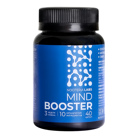 Nooteria Labs Маинд Бустер/Mind Booster капсулы массой 520 мг 40 шт
