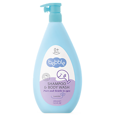Купить Bebble Шампунь для волос и тела детский с лавандой Shampoo & Body Wash 0+ 400 мл 1 шт цена