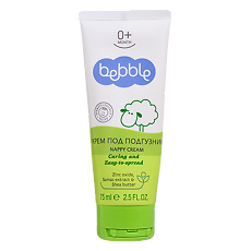 Изображение товара Bebble Крем под подгузник Nappy Cream 0+ 75 мл 1 шт