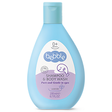 Купить Bebble Шампунь для волос и тела детский с лавандой Shampoo & Body Wash 0+ 200 мл 1 шт цена