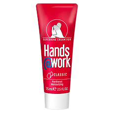Купить Крем для сухой кожи рук увлажняющий Hands@work Classic глицериновый 75 мл 1 шт цена