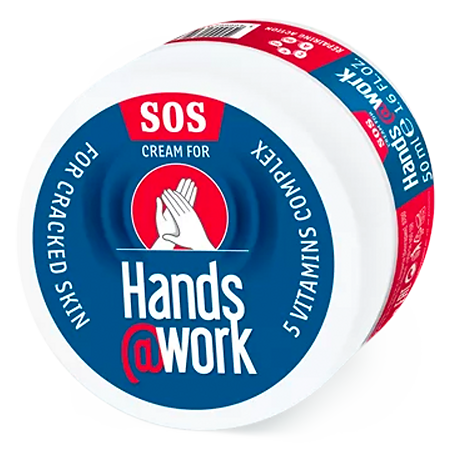 Крем для рук регенерирующий Hands@work SOS комплекс из 5 витаминов 50 мл 1 шт