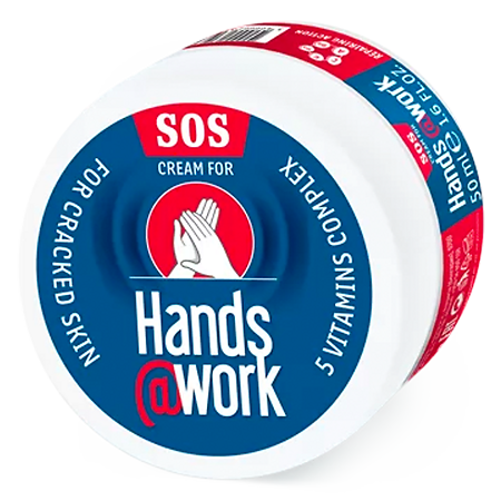 Изображение товара Крем для рук регенерирующий Hands@work SOS комплекс из 5 витаминов 50 мл 1 шт