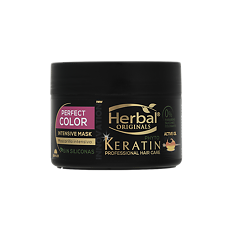 Купить Herbal Originals Keratin Маска интенсивная фито-кератин для окрашенных волос Защита цвета 300 мл 1 шт цена
