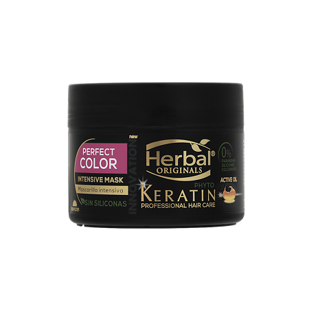 Herbal Originals Keratin Маска интенсивная фито-кератин для окрашенных волос Защита цвета 300 мл 1 шт