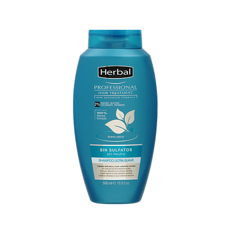 Herbal Professional Шампунь для тонких волос и чувствительной кожи головы Sin Sulfato 500 мл 1 шт