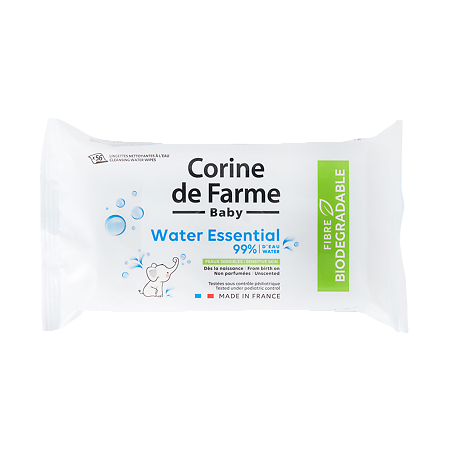 Corine de Farme Baby Влажные cалфетки для детей с рождения 56 шт