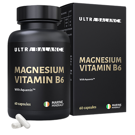 Изображение товара Магний B6/Magnesium Vitamin B6 Premium UltraBalance капсулы по 700 мг 60 шт