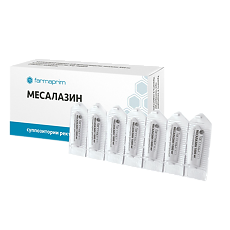 Купить Месалазин суппозитории ректальные 1000 мг 14 шт цена