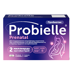 Купить Пробиэль Пренатал пробиотик для беременных капсулы массой 475 мг 30 шт цена