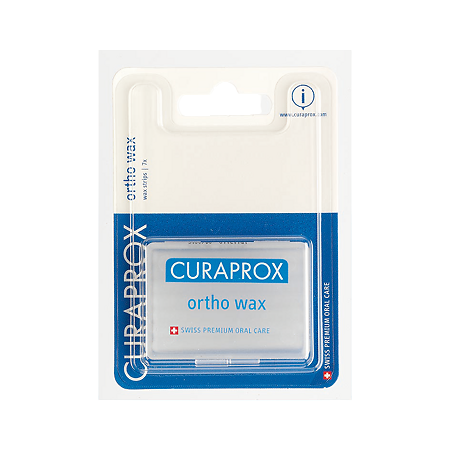 Curaprox Ortho Wax Полоски ортодонтического воска 7 шт