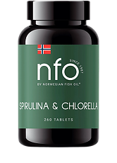 Купить NFO Спирулина Хлорелла/Spirulina Chlorella таблетки массой 500 мг 260 шт цена