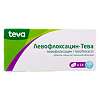 Левофлоксацин-Тева таблетки покрыт.плен.об. 500 мг 14 шт