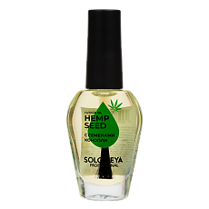 Купить Solomeya Масло для кутикулы и ногтей с витаминами Семена конопли Cuticle Oil Hemp Seed 9 мл 1 шт цена
