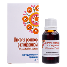 Купить Люголя раствор с глицерином для местного применения с насадкой-распылителем 25 г 1 шт цена