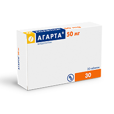 Купить Агарта таблетки 50 мг 30 шт цена
