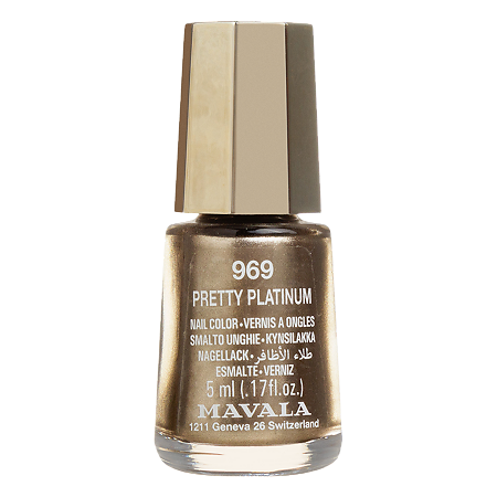 Изображение товара Mavala Лак для ногтей Тон 969 Pretty Platinum 5 мл 1 шт