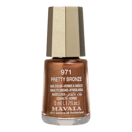Mavala Лак для ногтей Тон 971 Pretty Bronze 5 мл 1 шт