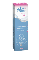 Купить Афлокрем эмолиент крем для особо чуствительной кожи 0+ фл 95 мл 1 шт цена