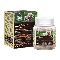 Изображение товара Солодка экстракт ВИС / Licorice Root Extract капсулы массой 0,45 г 30 шт