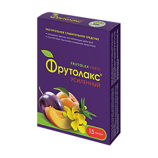 Купить Фрутолакс Усиленный капсулы массой 0,4 г 15 шт цена
