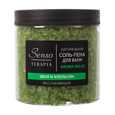 Senso Terapia Соль-пена для ванн расслабляющая Aroma Relax 560 г 1 шт