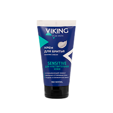 Купить Viking Крем для бритья Sensitive для чувствительной кожи 150 мл 1 шт цена