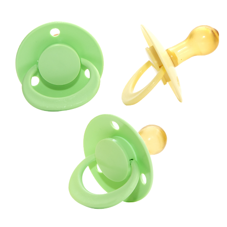 Изображение товара Курносики латексная соска-пустышка классическая изогнутый нагубник 2 шт