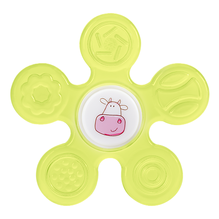 Изображение товара Курносики прорезыватель-спиннер с водой Коровка арт.23097 4+ 1 шт