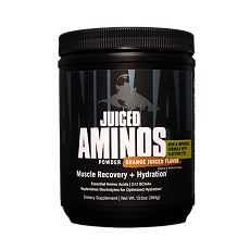 Купить Animal Juiced Aminos Аминокислотный комплекс со вкусом апельсинового сока порошок по 384 г банка 30 порций 1 шт цена