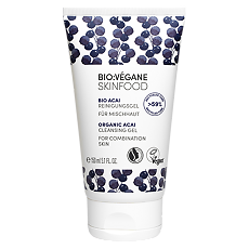 Купить Bio Vegane Skinfood Гель для умывания Био Асаи 150 мл 1 шт цена