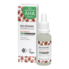 Купить Bio Vegane Skinfood Ночная сыворотка с 2% АНА-кислотами Био Папайя 30 мл 1 шт цена