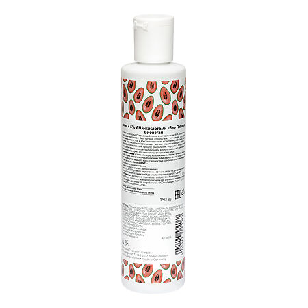 Bio Vegane Skinfood Тоник для лица 1,5% АНА-кислотами 24 часа Био Папайя 150 мл 1 шт