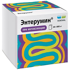 Купить Энтерумин порошок д/приг суспензии для приема внутрь 800 мг пакеты 30 шт цена