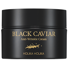 Купить Holika Holika Black Caviar Anti-Wrinkle Питательный крем-лифтинг для лица с черной икрой 50 мл 1 шт цена